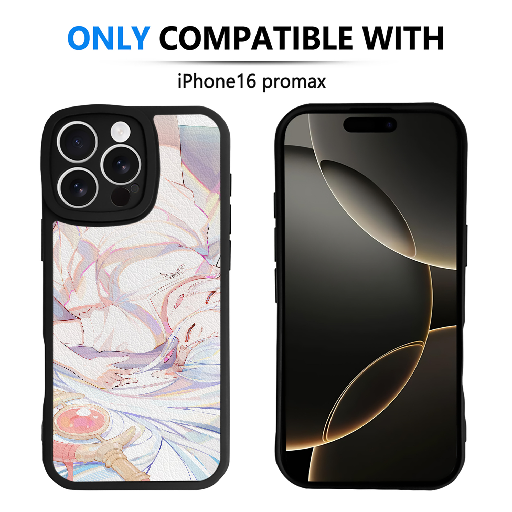 （画像用） 葬送のフリーレン Frieren 【iPhone 16シリーズ対応】シリコンスマホケース（レザー調） 材質：シリコン
